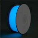 PLA Glow in the Dark Filament, 1.75 mm, 1 kg, blue