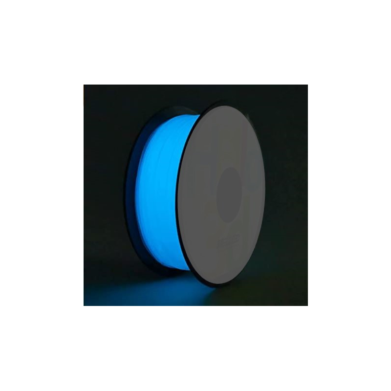 PLA Glow in the Dark Filament, 1.75 mm, 1kg, blau