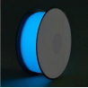 PLA Glow in the Dark Filament, 1.75 mm, 1 kg, blue