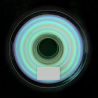 PLA Glow in the Dark Filament, 1.75 mm, 1kg, rainbow