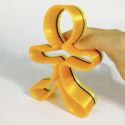 TPU (Flexible) Filament, 1.75 mm, 0.8 kg, yellow