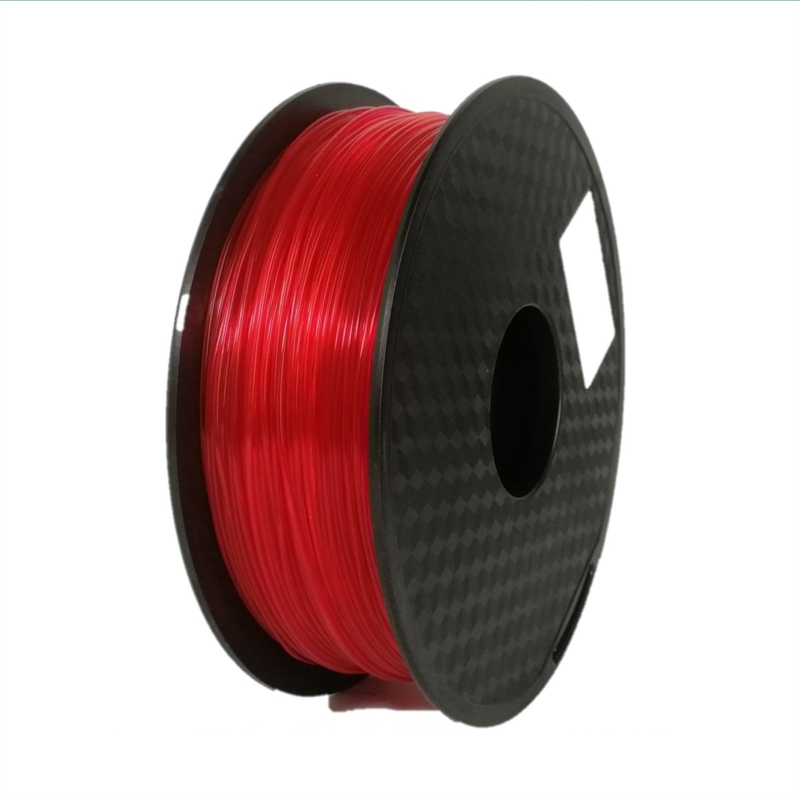 Adaptway PLA Filament transparent, 1.75 mm, 1 kg, red