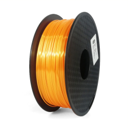 PLA Silk Filament, 1.75 mm, 1kg, orange