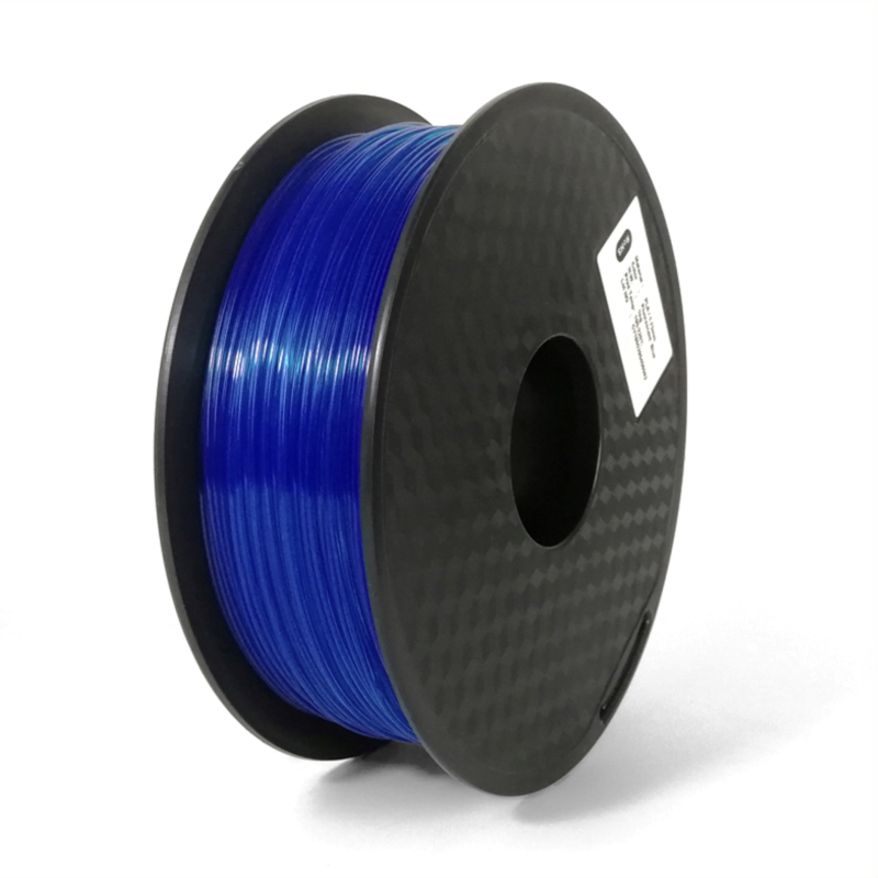 PLA Fluorescent Filament, 1.75 mm, 1 kg, blue