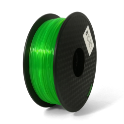 PLA Fluoreszierend Filament, 1.75 mm, 1kg, grün