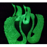 PLA Glow In The Dark Filament, 1.75 mm, 1 kg, firefly green