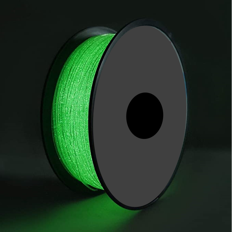 PLA Glow in the Dark Filament, 1.75 mm, 1 kg, firefly grün