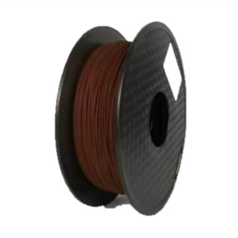 PLA Wood Filament, 1.75 mm, 0.8 kg, red wood