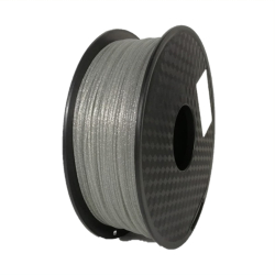 Adaptway PLA Glitzer Filament, 1.75 mm, 1kg, silber