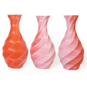 PLA Bicolor Filament, 1.75 mm, 1 kg, rot & weiss