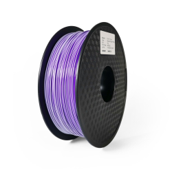 PLA Bicolor Filament, 1.75 mm, 1 kg, purple & white
