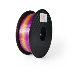 PLA Silk Bicolor Filament, 1.75 mm, 1 kg, gold & violett