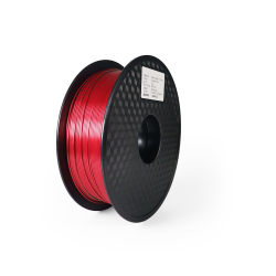 PLA Silk Bicolor Filament, 1.75 mm, 1 kg, green & red