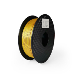 PLA Silk Tricolor Filament, 1.75 mm, 1 kg, gold & blau & rot