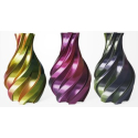 PLA Silk Tricolor Filament, 1.75 mm, 1 kg, gold & fuchsia & schwarz