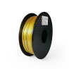 PLA Silk Tricolor Filament, 1.75 mm, 1 kg, gold & fuchsia & schwarz