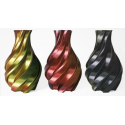 PLA Silk Tricolor Filament, 1.75 mm, 1 kg, gold & red & black