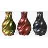 PLA Silk Tricolor Filament, 1.75 mm, 1 kg, gold & rot & schwarz
